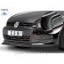 VW Golf 7 12-17 podaljšek sprednjega odbijača črni (mat)