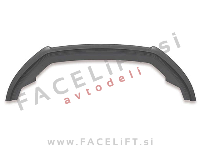 VW Golf 7 12-17 podaljšek sprednjega odbijača črni (sijaj)