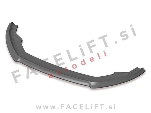 VW Golf 7 12-17 podaljšek sprednjega odbijača črni (sijaj)