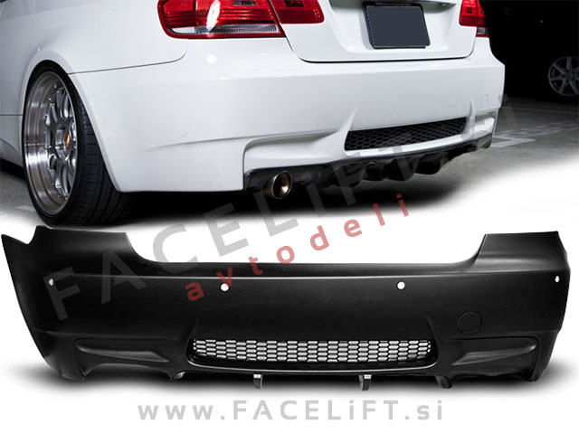 BMW 3 E92 E93 06-13 zadnji odbijač M3 izgled PDC