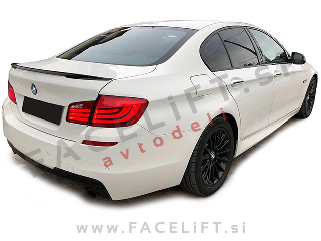 BMW 5 F10 Limuzina 10-17 spojler za prtljažnik karbon (sijaj)