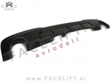 BMW 5 F10 F11 M 10-17 difuzor M-Performance izgled črni mat