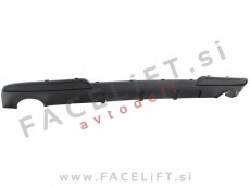 BMW 5 F10 F11 M 10-17 difuzor M-Performance izgled črni mat