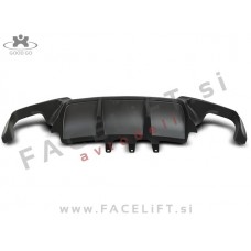 BMW 5 F10 F11 M 10-17 difuzor M5 izgled črni (mat)