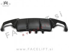 BMW 5 F10 F11 M 10-17 difuzor M5 izgled črni (mat)