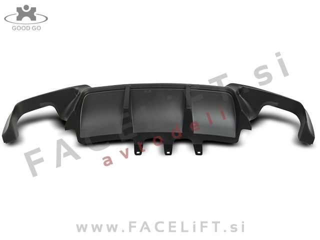 BMW 5 F10 F11 M 10-17 difuzor M5 izgled črni (mat)