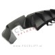 BMW 5 F10 F11 M 10-17 difuzor M5 izgled črni (mat)