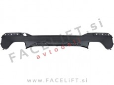 BMW 5 Limuzina G30 M 17- difuzor M-Performance izgled črni (mat)