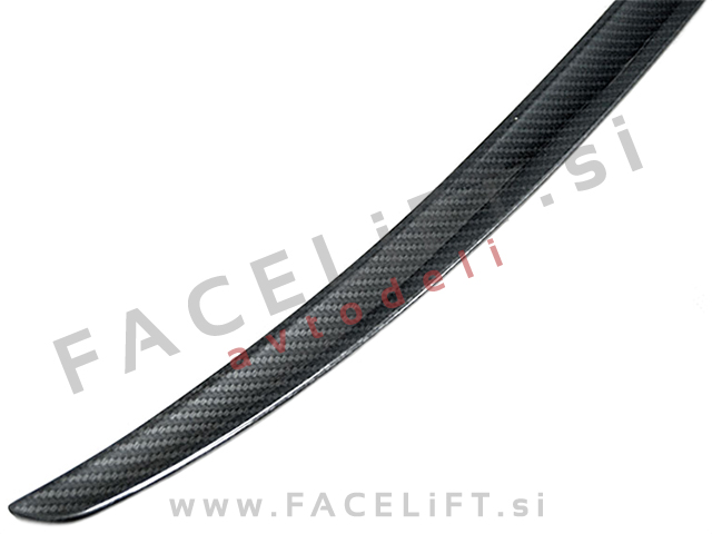 Audi A4 B9 Limuzina 15- spojler za prtljažnik karbon (sijaj)