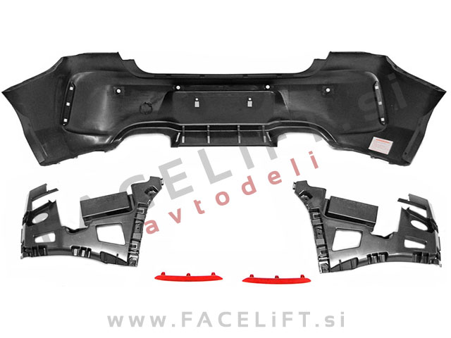 BMW 1 F20 F21 LCI 15-18 zadnji odbijač M2 izgled PDC BMW 1 F20 F21 LCI 15-18 zadnji odbijač M2 izgled PDC