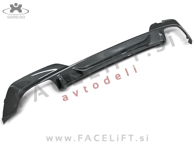 BMW 3 G20 G21 M 19- difuzor M340i izgled črni (sijaj)
