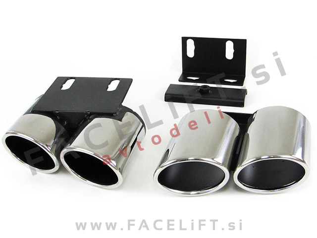 Audi A3 8V Sportback 12-16 difuzor z nastavki za izpuh