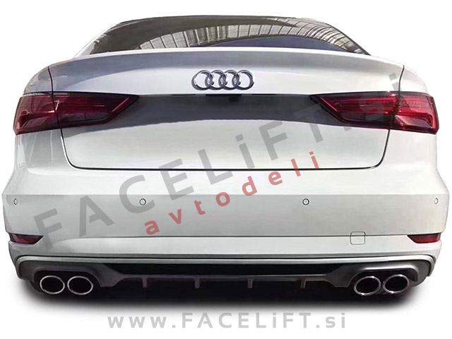 Audi A3 8V Limuzina 16-20 difuzor Audi A3 8V Limuzina 16-20 difuzor