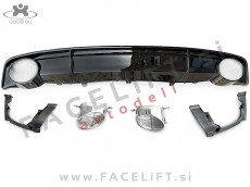 Audi A7 C7 4G S line 14-18 difuzor z nastavki za izpuh