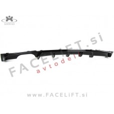 BMW 3 F30 F31 11-19 difuzor M-Performance izgled črni (sijaj)