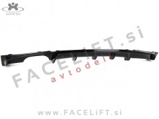 BMW 3 F30 F31 11-19 difuzor M-Performance izgled črni (sijaj)