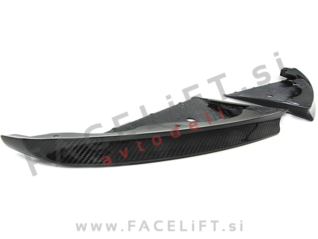 BMW 1 E81 E87 04-12 podaljški sprednjega odbijača karbon (sijaj)