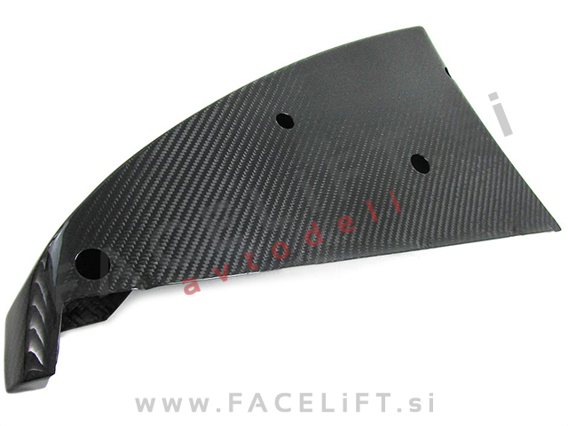 BMW 1 E81 E87 04-12 podaljški sprednjega odbijača karbon (sijaj)