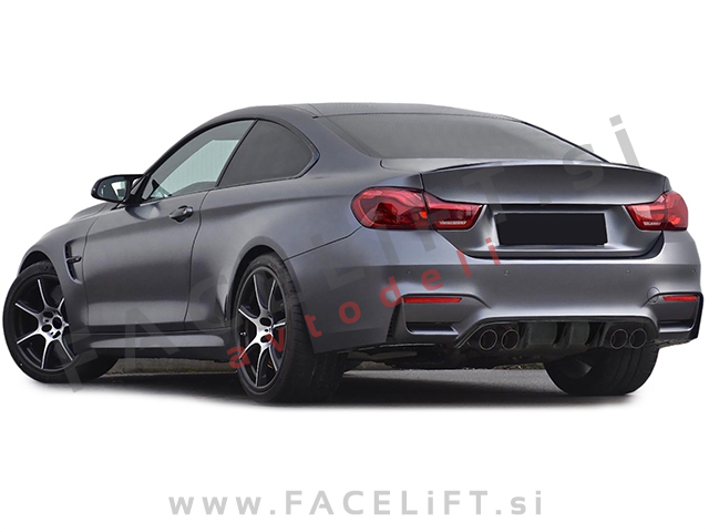 BMW M4 F82 F83 14- difuzor M-Performance karbon