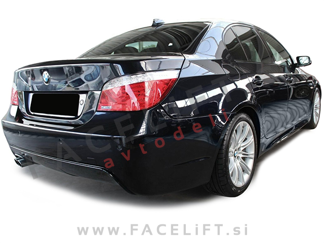 BMW 5 E60 Limuzina 03-10 difuzor črni mat BMW 5 E60 Limuzina 03-10 difuzor črni mat