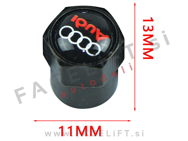 Audi pokrovi ventilov črni Audi pokrovi ventilov črni