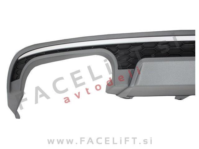 Audi A6 4G C7 10-18 difuzor z nastavki za izpuh S6 izgled Audi A6 4G C7 10-18 difuzor z nastavki za izpuh S6 izgled