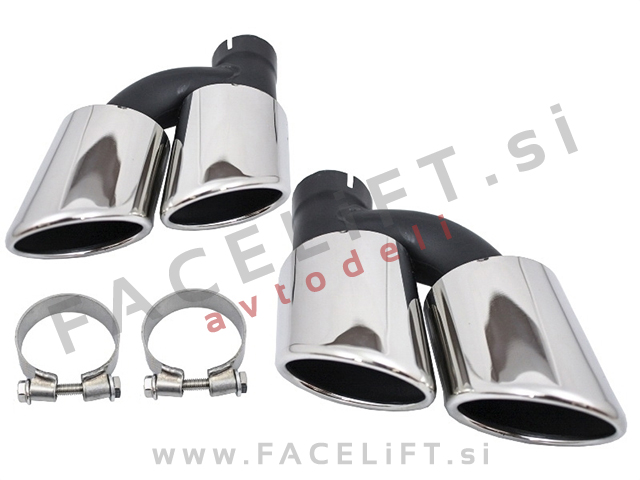 Audi A6 4G C7 10-18 difuzor z nastavki za izpuh S6 izgled Audi A6 4G C7 10-18 difuzor z nastavki za izpuh S6 izgled