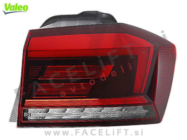 VW Golf Sportsvan 18- zadnja zunanja LED luč desna