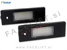 Fiat Multipla 99-10 LED osvetlitev registrske tablice z ohišjem