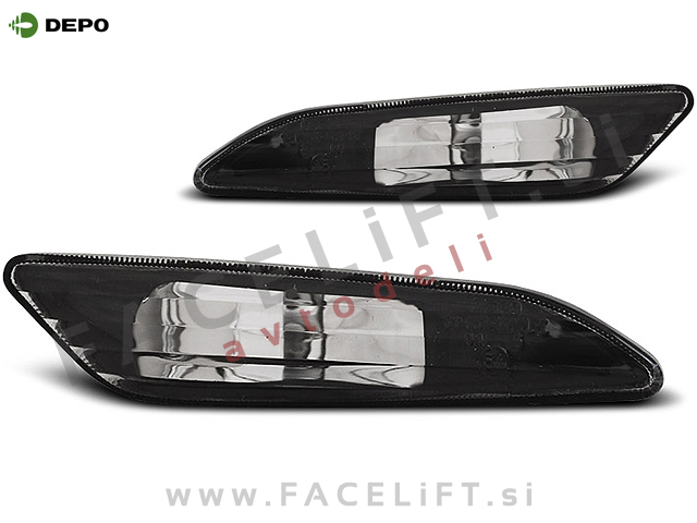Alfa Romeo 147 / 937 (04-10) / bočni smerniki / zatemnjeni (smoke)