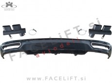 Audi A6 Limuzina / 4G C7 (10-14) / difuzor z nastavki za izpuh / S6 izgled