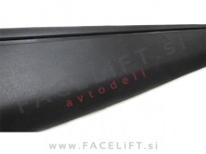 Audi 100 / C3 (82-91) / zaščitne letve vrat / črne (mat)