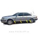 Audi 100 C4 90-94 zaščitne letve vrat črne (mat)