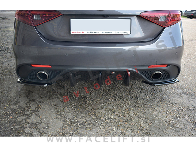 Alfa Romeo Giulia Veloce 16- podaljšek zadnjega odbijača Alfa Romeo Giulia Veloce 16- podaljšek zadnjega odbijača