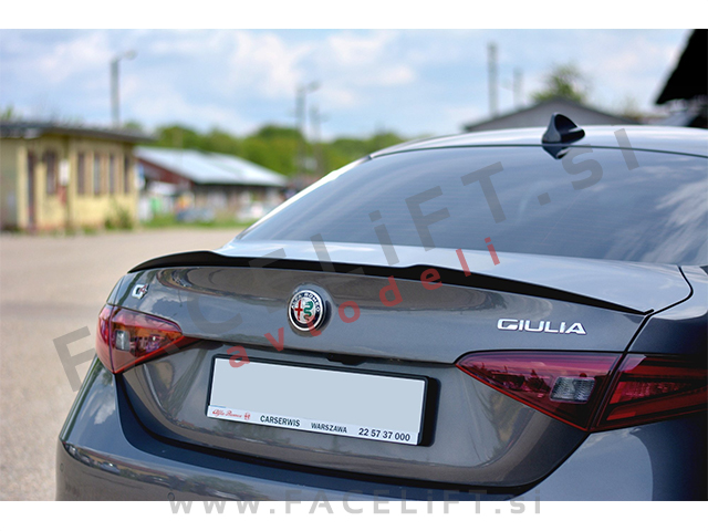 Alfa Romeo Giulia Veloce 952 16- spojler za prtljažnik Alfa Romeo Giulia Veloce 952 16- spojler za prtljažnik