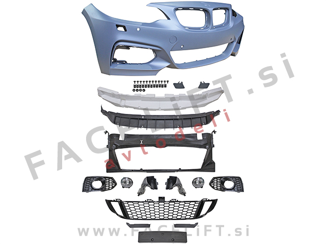 BMW 2 F22 F23 13-21 sprednji odbijač M235 izgled PDC SRA