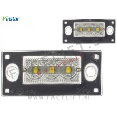 Audi A4 Karavan B5 8D 99-01 LED osvetlitev registrske tablice z ohišjem