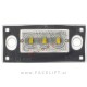 Audi A4 Karavan B5 8D 99-01 LED osvetlitev registrske tablice z ohišjem
