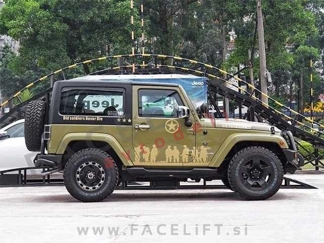 Jeep Wrangler JK 06-18 bočne stopnice Jeep Wrangler JK 06-18 bočne stopnice