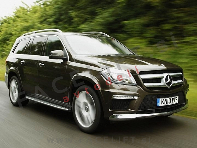 Mercedes GLS X166 15-19 bočne stopnice Mercedes GLS X166 15-19 bočne stopnice