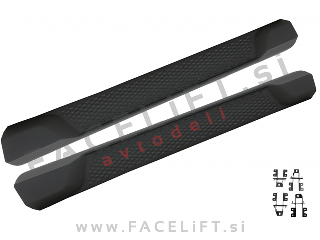 Jeep Wrangler / JL (18- ) / bočne stopnice Jeep Wrangler / JL (18- ) / bočne stopnice