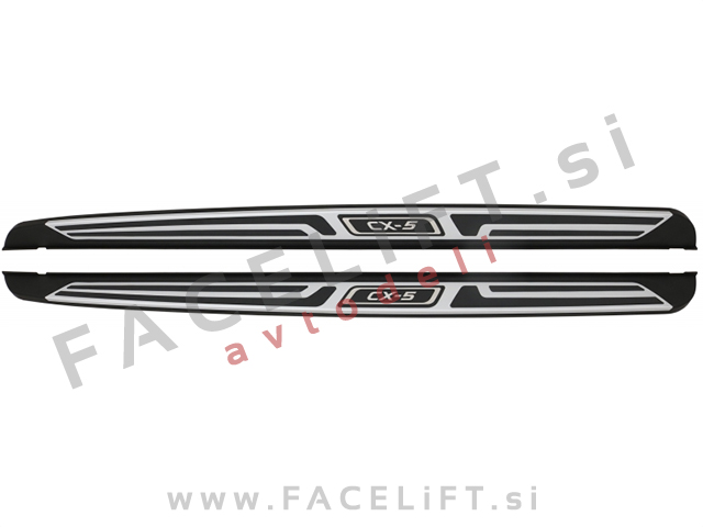 Mazda CX-5 / KF (17- ) / bočne stopnice