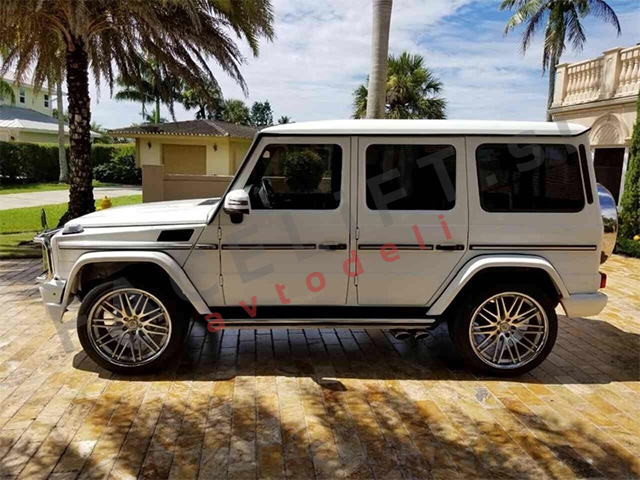 Mercedes G W463 89-18 bočne stopnice Mercedes G W463 89-18 bočne stopnice