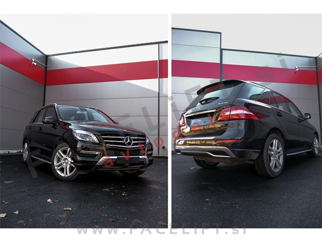 Mercedes GLE W166 15-18 bočne stopnice Mercedes GLE W166 15-18 bočne stopnice