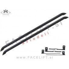 VW T5 / (03-15) / bočne stopnice / Sportline black design VW T5 / (03-15) / bočne stopnice / Sportline black design