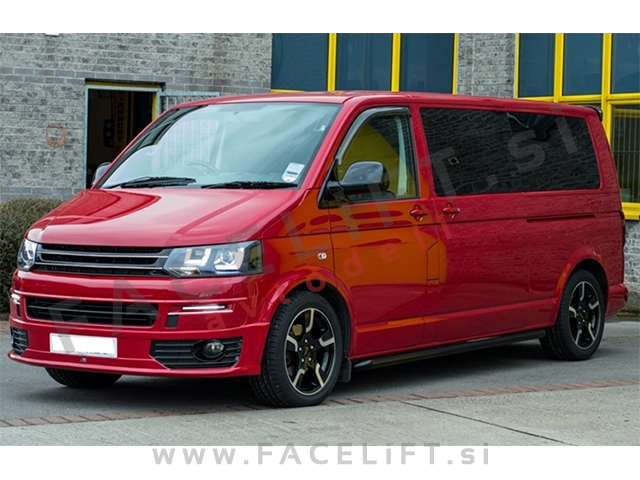 VW T5 / (03-15) / bočne stopnice / Sportline black design