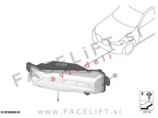 BMW X5 / G05 (18- ) / LED meglenka / leva