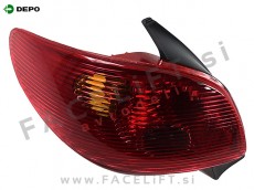 Peugeot 206 03-09 zadnja luč leva