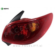 Peugeot 206 03-09 zadnja luč desna
