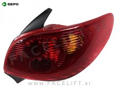 Peugeot 206 03-09 zadnja luč desna